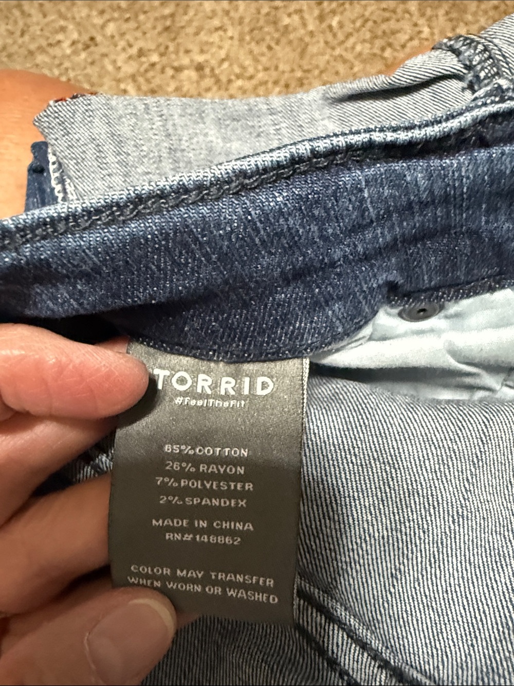 Torrid jeans. - Picture 2 of 3